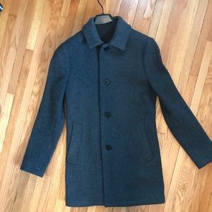 Bonobos Silk-lined Wool Topcoat